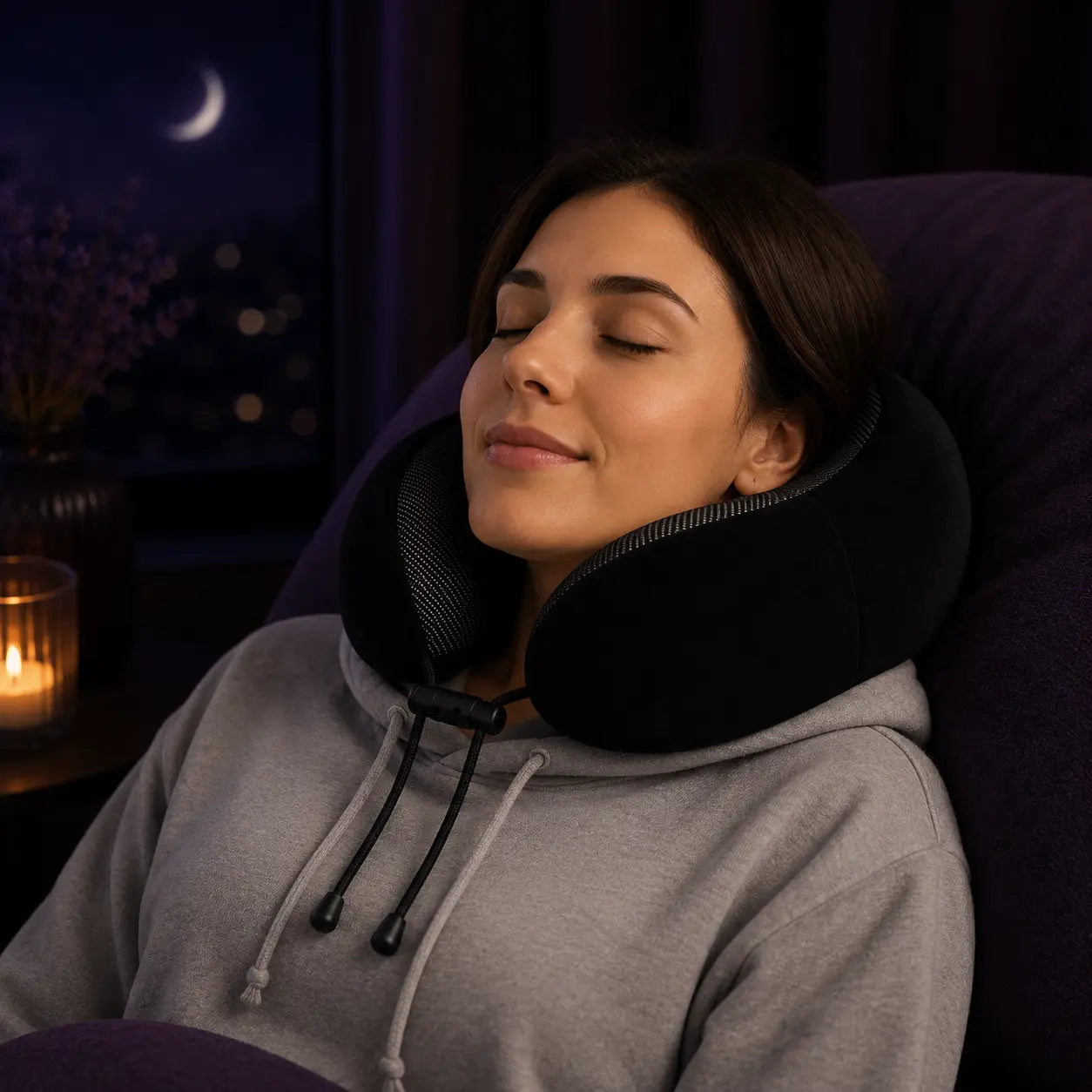 Memory Foam Neck Pillow