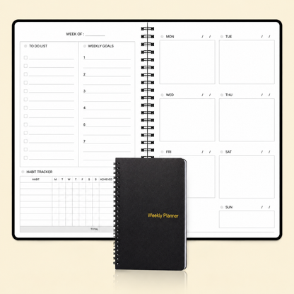 Deep Drift weekly planner and habit tracker for productivity and mindful routines